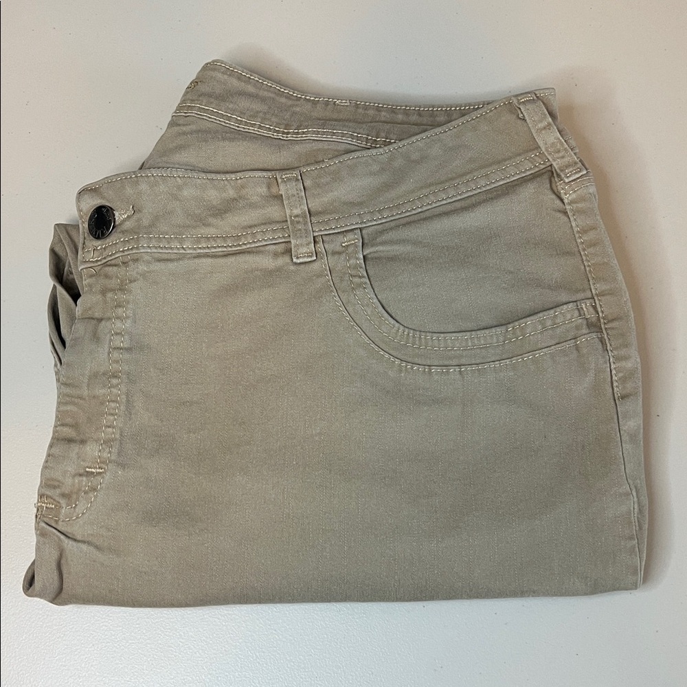 Lee Khaki Five Pocket Casual Pant Size 24W *Flaw